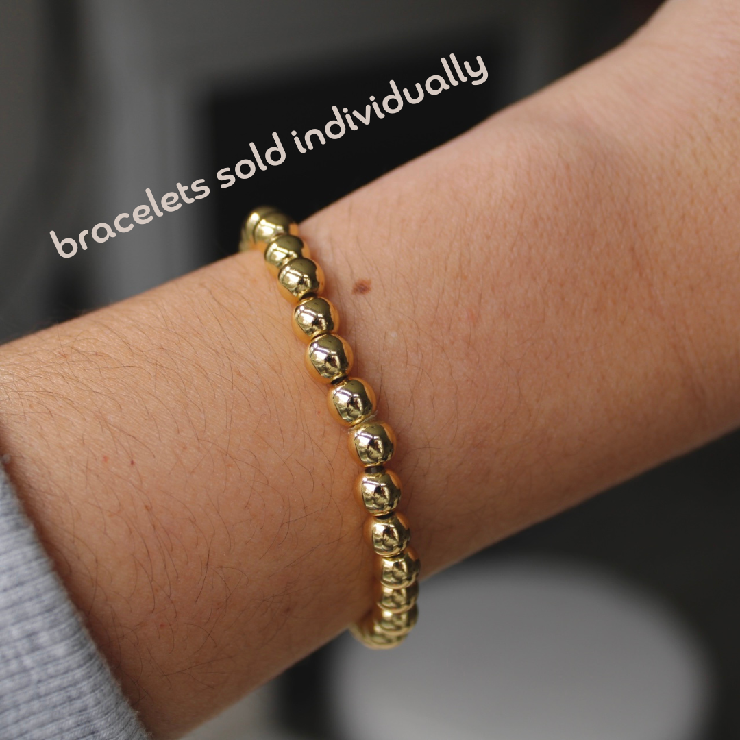 18k Gold Filled Stacking Bracelet