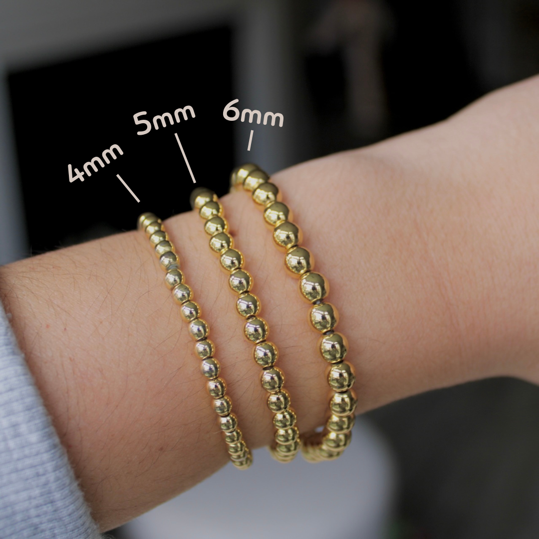 18k Gold Filled Stacking Bracelet