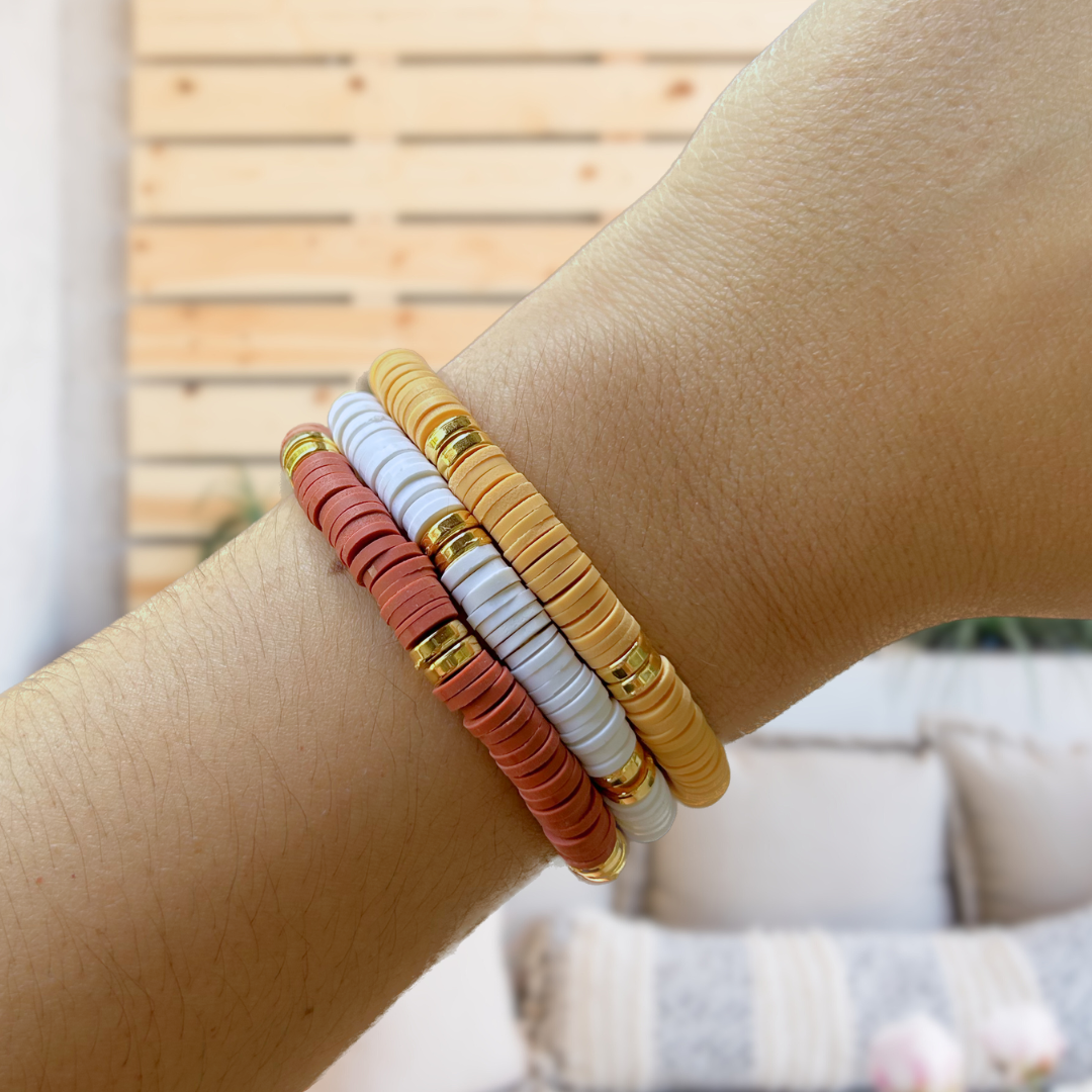 Fall Stacking Bracelet | 18k Gold Filled Accents