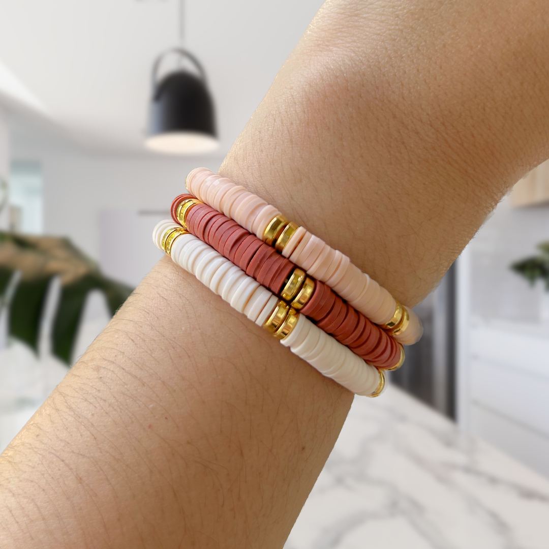 Fall Stacking Bracelet | 18k Gold Filled Accents