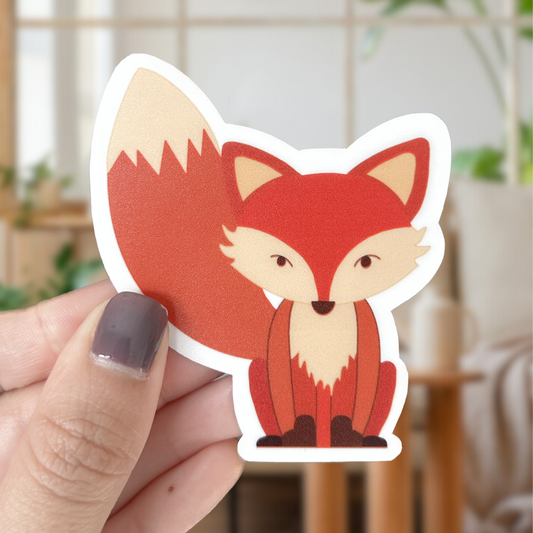 cutie fox sticker