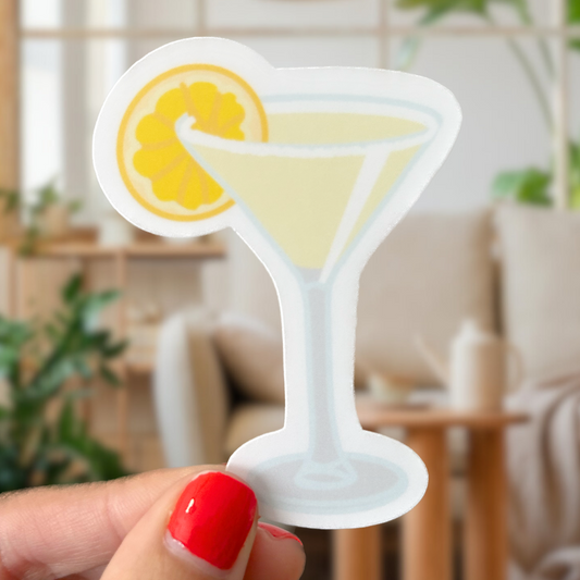 lemon drop martini sticker